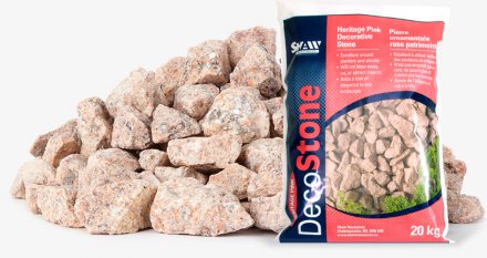 Shaw Heritage Pink Deco Stone 20 Kg