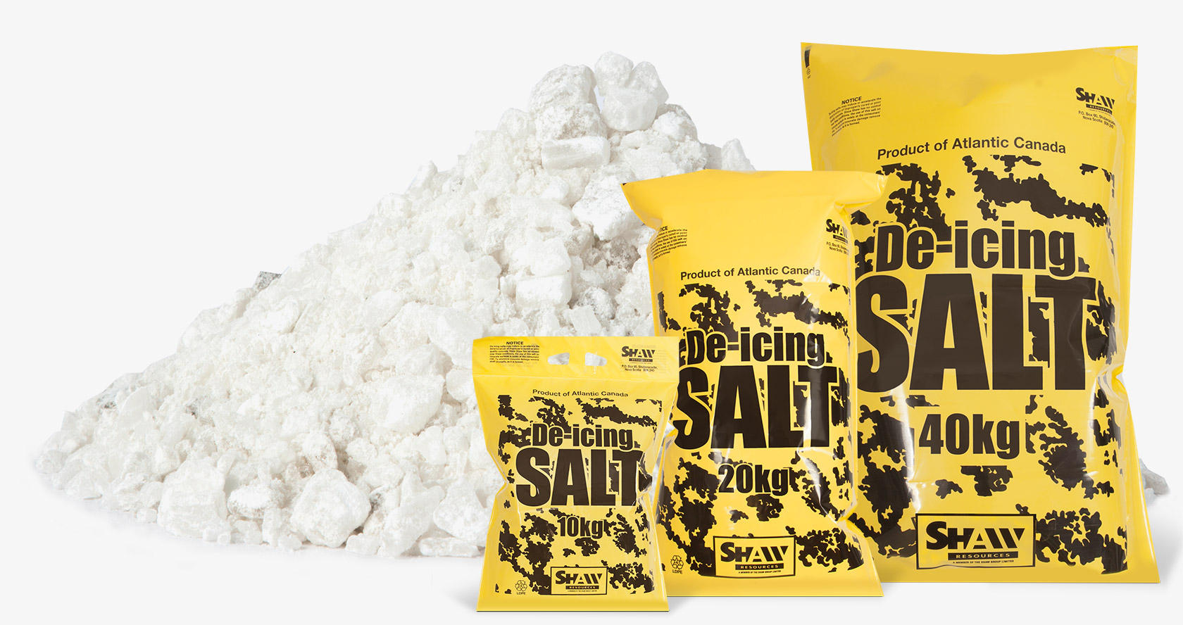 Shaw De-Icing Salt 10 kg 20 kg 40 kg